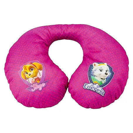 Almohada cervical Patrulla Canina Rosa