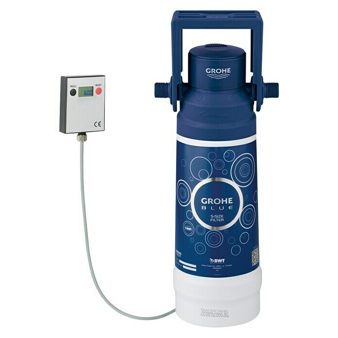 Grohe Filter-Set RedMit Filterkopf, Blau/Weiß Front View