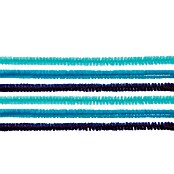 Glorex Biegeplüsch Mix I (Blau, 50 cm, 10 Stk.)