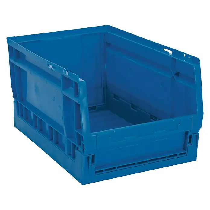 Tayg Gaveta 54P - L x An x Al: 33,6 x 21,6 x 17,5 cm, Azul - Contenedor de almacenamiento de plástico azul para almacén y preparación de pedidos. Ideal para taller, almacén y logística.