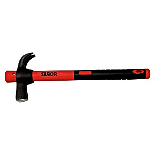 Martillo sacaclavos con mango bimaterial (Peso cabezal: 450 g)