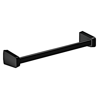 Creabath Soul Black Toallero para baño (Ancho: 32,3 cm, Negro, Mate)