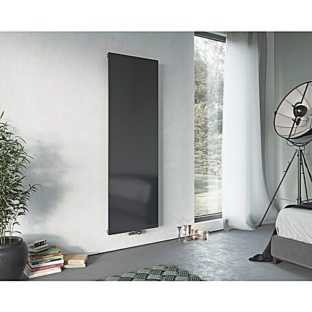 Ximax Raumheizkörper P1 Plan (B x H: 445 x 1 800 mm, Wärmeleistung bei Vorlauftemperatur von 75 °C (D: 50): 670 W, Anthrazit)