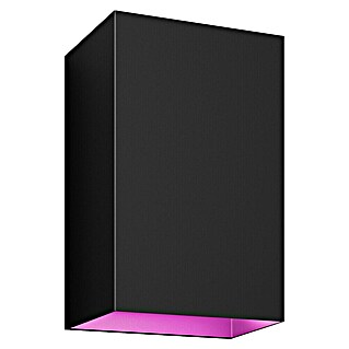 Philips Hue Led-wandlamp voor buiten Resonate (16 W, 9,3 x 12 x 18 cm, Zwart, IP44)
