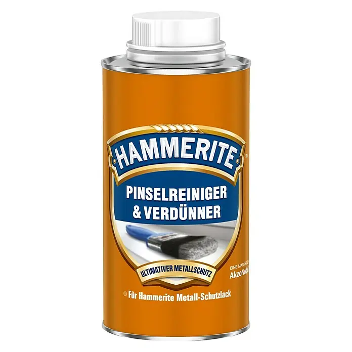 Hammerite Pinselreiniger & Verdünner - Farblos, 500 ml - Hammerite Pinselreiniger & Verdünner für Metall-Schutzlack. Löst Farben und reinigt Pinsel. Ultimativer Metallschutz für Oberflächen.