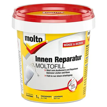 Molto  Fertigspachtel Reparatur Moltofill