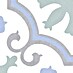 Weiß/Grün/Blau/Grau