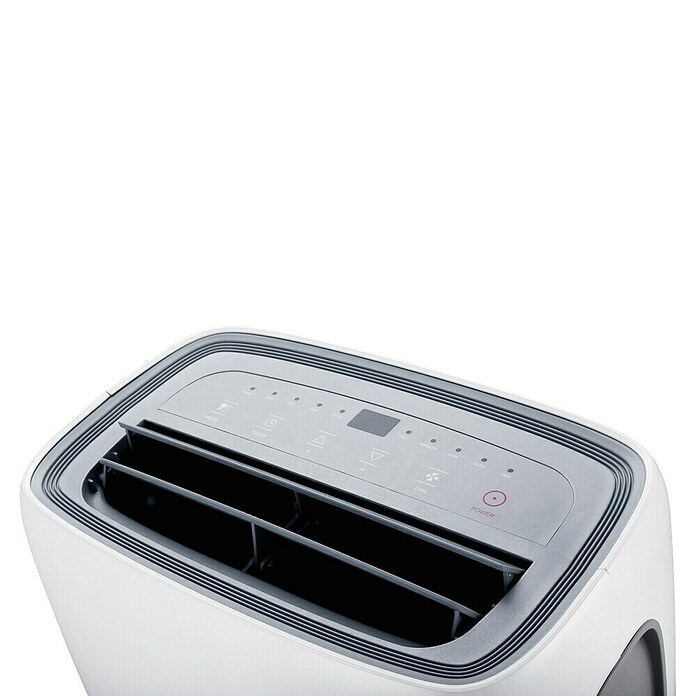 TCL Aire acondicionado portátil TCL12 (Potencia frigorífica: 11.000 BTU/h, Rendimiento calorífico: 10.000 BTU/h, Potencia de deshumidificación: Aprox. 38,4 l / día, Display LED)