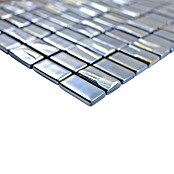 Mosaikfliese Rechteck Eco Uni JULIA 09 (31,5 x 31,7 cm, Schwarz, Glänzend)