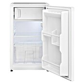 Respekta Miniküche Pantry MK100WC (100 cm, Mit Glaskeramikkochfeld + Kühlschrank, Weiß)