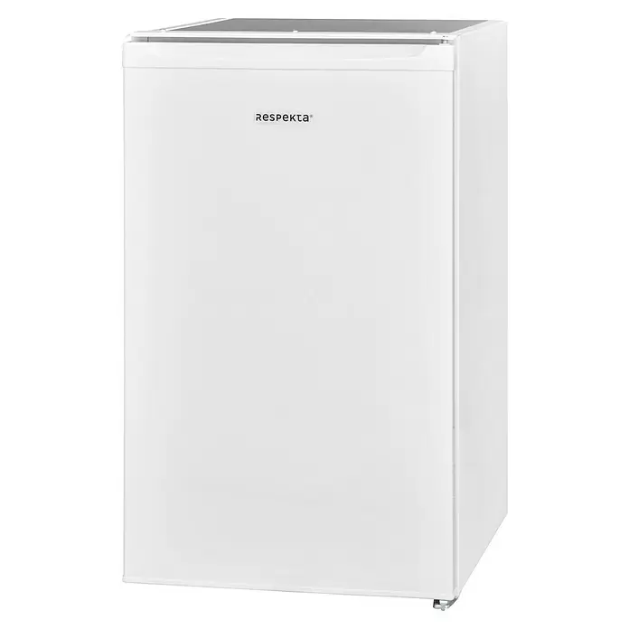 Respekta Kühl-Gefrierkombination KSU50-10 - Nutzinhalt Gesamt: 82 l, 56 x 48 x 83,8 cm, Weiß - Weißer Respekta Minikühlschrank mit Griff.