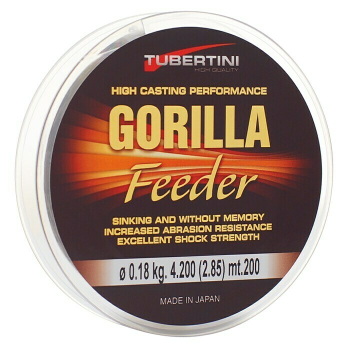 Tubertini Hilo de pesca Gorilla Feeder (Pez depredador, Ø x L: 0