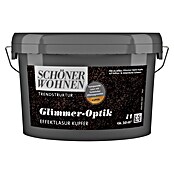 Schöner Wohnen Trendstruktur Effektlasur (Glimmer-Optik, Kupfer, 1 l, Transparent)