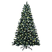 Xenotec Künstlicher Weihnachtsbaum PE-BM210 (Höhe: 210 cm, LED Beleuchtung)