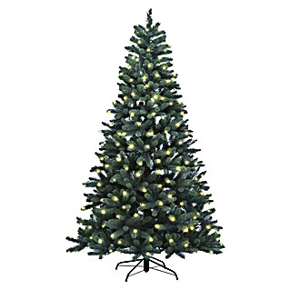 Xenotec Künstlicher Weihnachtsbaum (Höhe: 210 cm, LED-Beleuchtung)