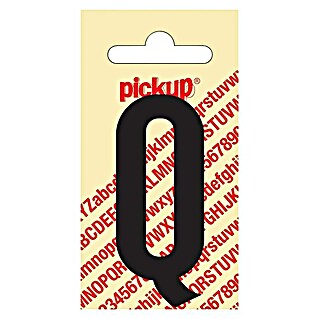 Pickup Sticker (Motief: Q, Zwart, Hoogte: 60 mm)