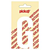 Pickup Etiqueta adhesiva (Motivo: G, Blanco, Altura: 90 mm)