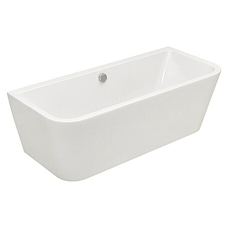 Camargue Freistehende Badewanne Buena Vista (L x B: 180 x 80 cm, Sanitäracryl, Weiß)