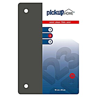 Pickup 3D Home Bord (l x b: 10 x 15 cm, Grijs)