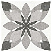 Porculanska pločica Vintage Mix (25 x 25 cm, Bijelo-sive boje, glazirano)