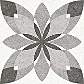 Porculanska pločica Vintage Mix (25 x 25 cm, Bijelo-sive boje, glazirano)