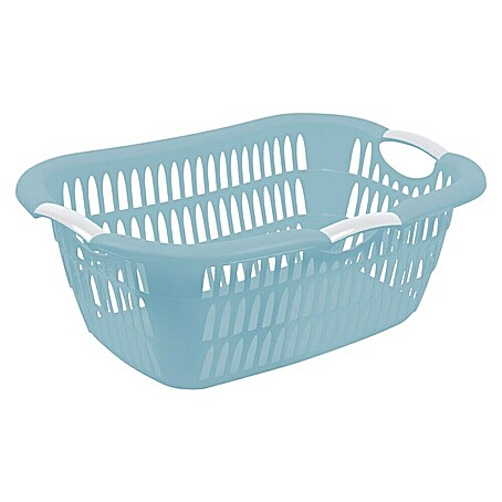 Panier à linge de 80L,grand panier à linge avec longues poignées