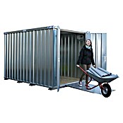 BOS Best of Steel Schnellbaucontainer SC3000-4x2-SZS (4,1 x 2,1 x 2,1 m, Stahlblech)