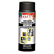 Oxiron Spray antióxido (Gris acero, 400 ml, Efecto metalizado, Grano fino)