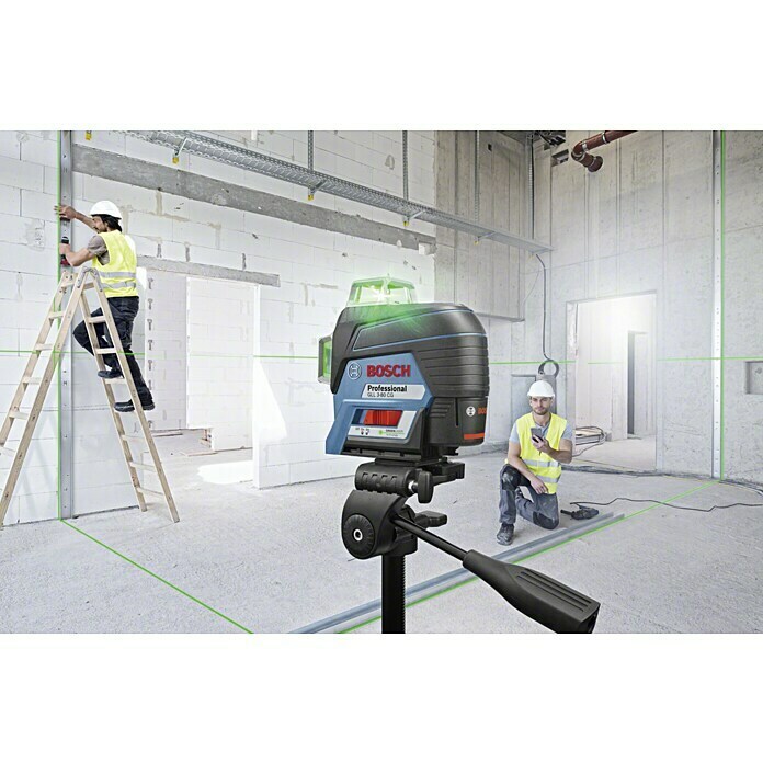 Bosch Professional Linijski laser GLL 3-80C  (Maksimalno območje delovanja: 30 m, 5 -del.) | 1941 - Laser- und elektrische Messgeräte | BADM - Meßwerkzeuge | BAD - Handwerkzeuge | BA - Handwerkzeuge | B - Werkz/Masch/Maschzubeh/Auto | BAUHAUS