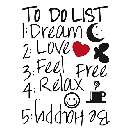Adhesivos decorativos To do list