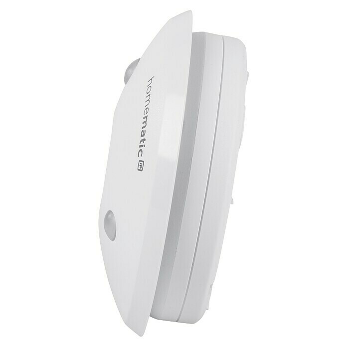 Homematic IP Alarmsirene (Batteriebetrieben, Alarmsignal: 90 dB, Ø x H: 12,4 x 4,5 cm)