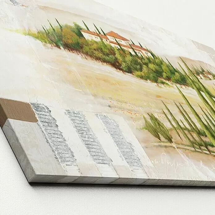 ProArt Leinwandbild - Castello Toscana, B x H: 115 x 55 cm - Detailaufnahme