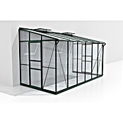 Vitavia Gewächshaus (2,01 x 3,87 x 2,21 m, Wandstärke: 3 mm, Smaragd)