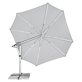 Doppler Protect Schirmbezug (Hellgrau, 400 cm, Passend für: Doppler Pendelschirm Protect)