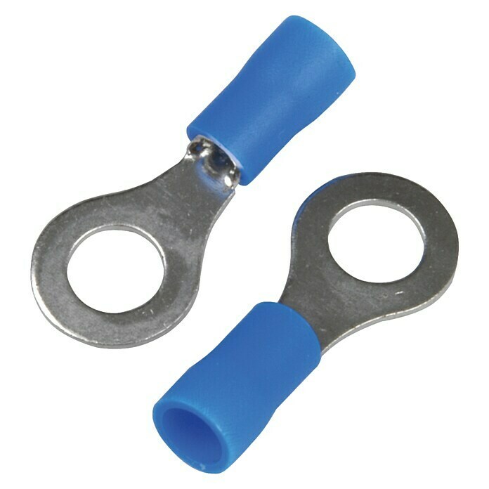 Cartrend Ring-Kabelschuhe (20 Stk., Querschnitt: 1 - 2,5 mm², Blau)