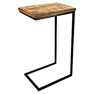 Mesa auxiliar (Tamaño: S, Material del tablero de la mesa: Madera de mango)