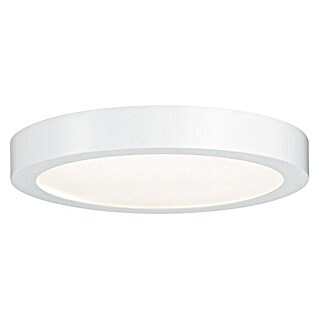 Paulmann Okrugla stropna LED svjetiljka (20 W, Ø x V: 30 x 3,8 cm, Bijele boje, Topla bijela)