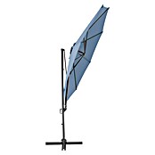 Sunfun Ampelschirm (Blau, Durchmesser: 300 cm)