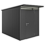 Biohort Gerätehaus (Dunkelgrau Metallic, Einzeltür)