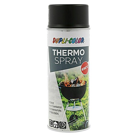 Dupli-Color Special Ausbesserungsspray Thermo Spray (Schwarz, Matt, 400 ml)