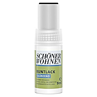 SCHÖNER WOHNEN-Farbe Home Lackstift (Schwarz, 9 ml, Glänzend)