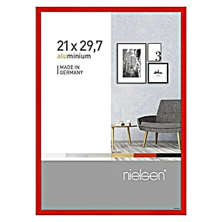 Nielsen Alurahmen Pixel (DIN A4 / 21 x 29,7 cm, Tornadorot)