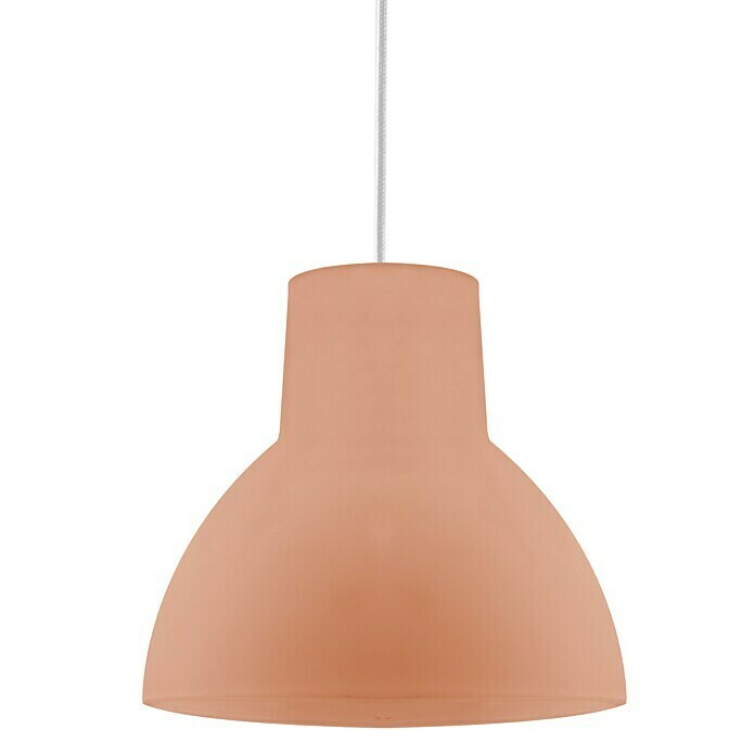 Lámpara colgante Bell (40 W, Naranja, Altura: 21 cm)