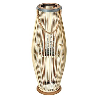 Farolillo alto Tarik (L x An x Al: 28 x 28 x 72 cm, Natural)