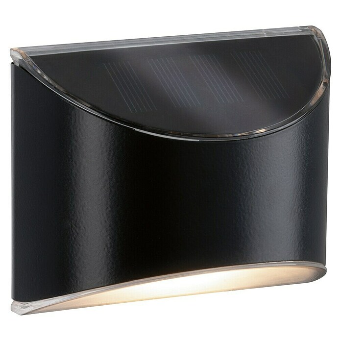 Paulmann LED-Solar-Außenwandleuchte (Dämmerungssensor, 0,05 W, Kunststoff, Warmweiß)
