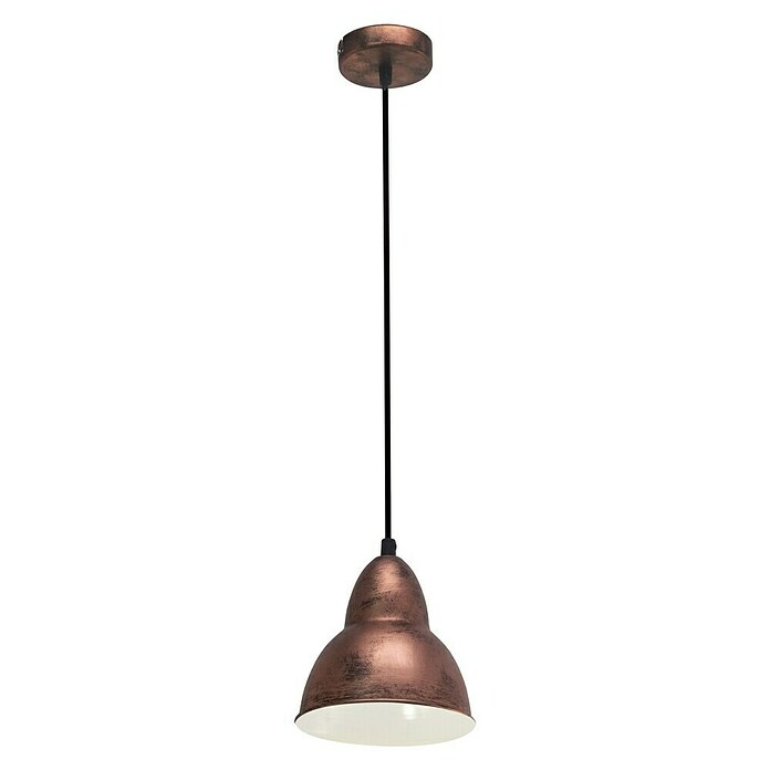 Eglo Lámpara colgante Truro (60 W, Cobre viejo, Altura: 110 cm)