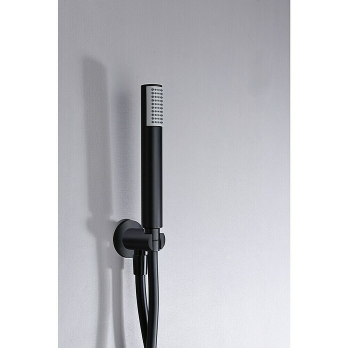 Imex Milos Conjunto de ducha empotrado (Negro)