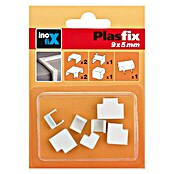 Inofix Plasfix Kit de accesorios para canaleta (Blanco, An x Al: 0,9 x 0,5 cm, 7 uds.)