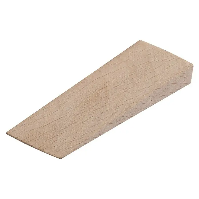 Suki Cuña para muebles Flux - 6 mm, Madera - Una cuña de madera para nivelar y estabilizar. Hecha de madera clara, esta cuña es versátil para muebles y más.