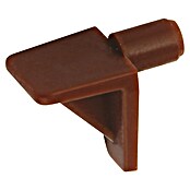 Suki Soporte para estantes (Marrón, Plástico, Diámetro: 6 mm) | BAUHAUS